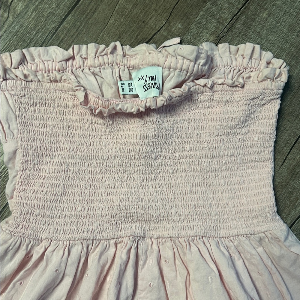 Chic Pink Ruffled Jumpsuit - Picture 7 of 7